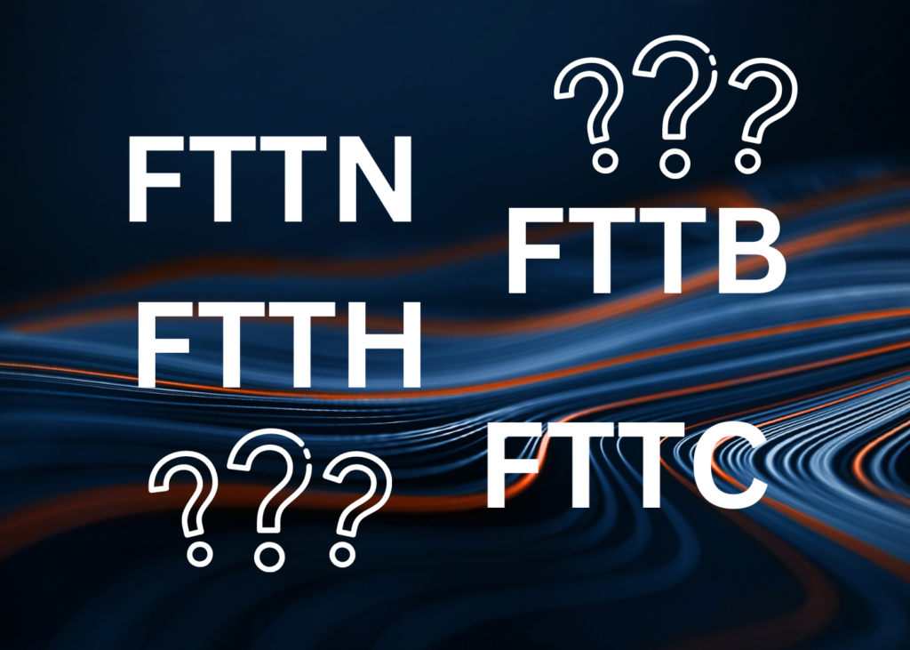 FTTH, FTTB, FTTC und FTTN erklärt - Broadbandmapping.eu